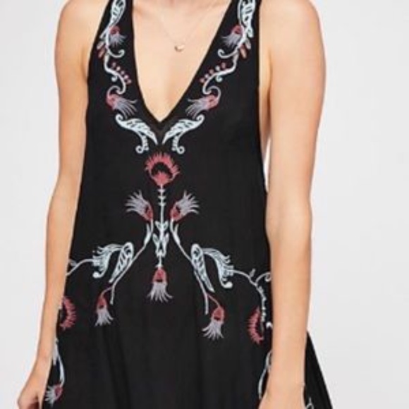 Free People Adelaide Festival Slipdress in Black - Picture 7 of 13